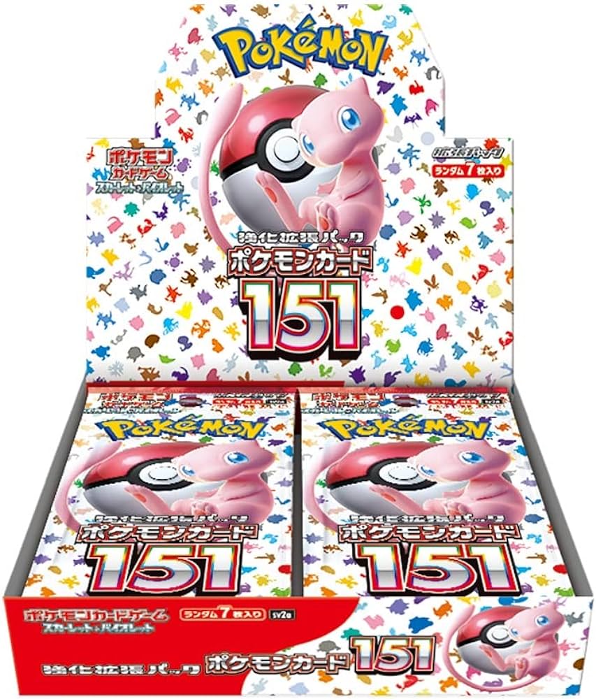 Pokemon 151 Japanese Booster Box