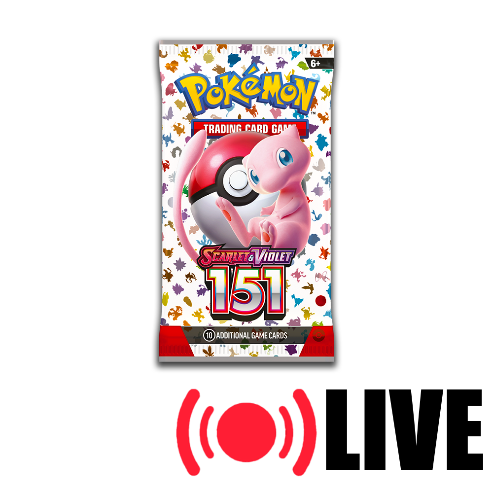 (LIVE) Pokemon 151 English Booster Pack