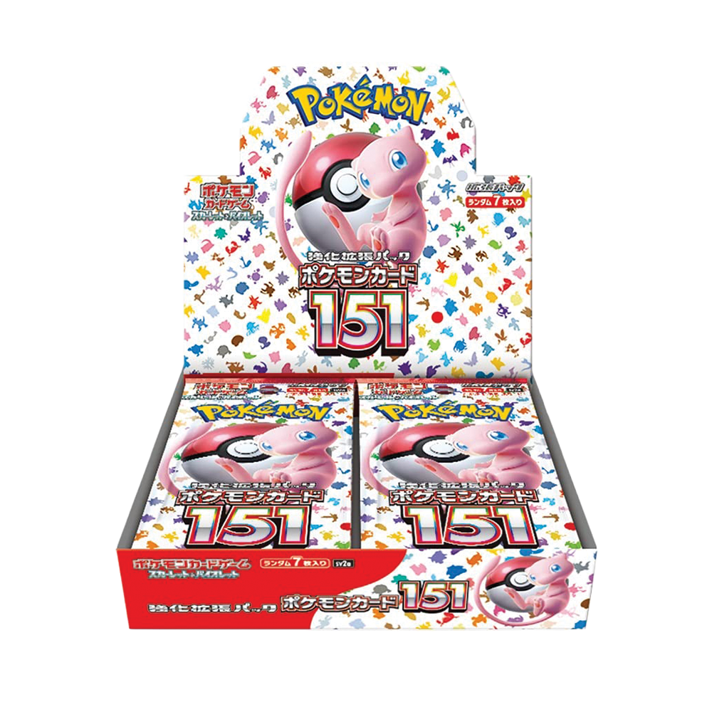 Pokemon 151 Japanese Booster Box