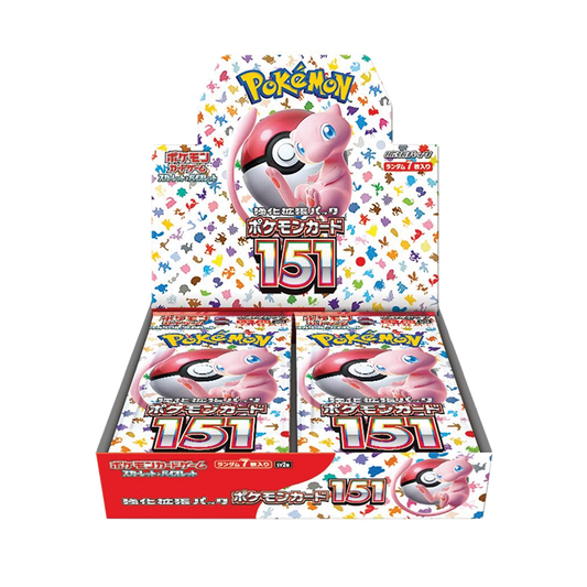 Pokemon 151 Japanese Booster Box