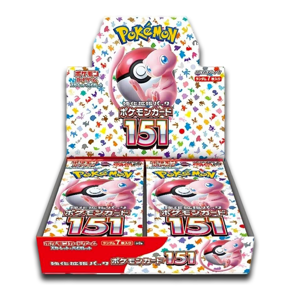 Pokemon 151 Japanese Booster Box