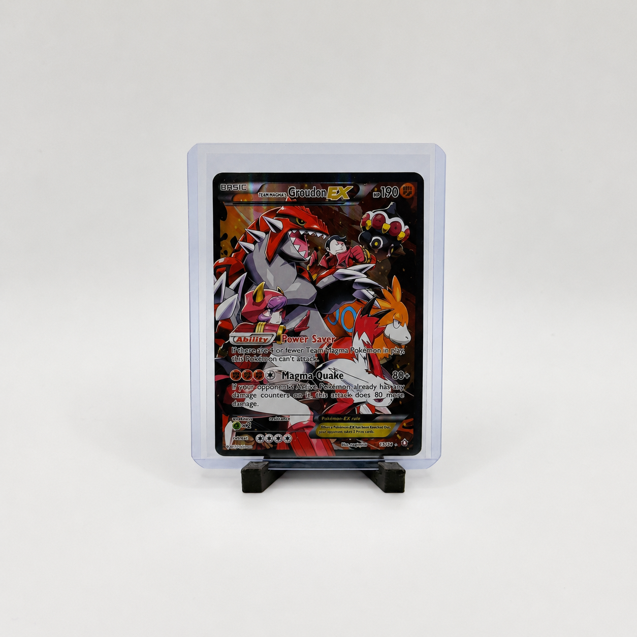Team Magma's Groudon EX (DMG)