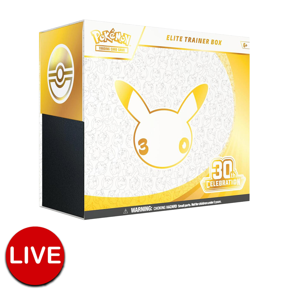 (PRE-ORDER) Pokémon 30th Celebration ETB