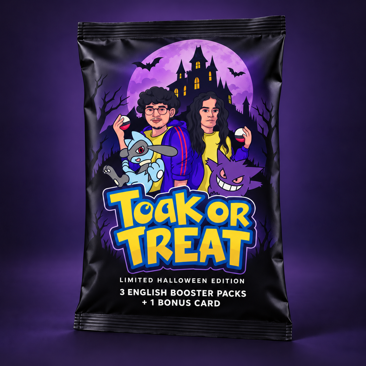 (PRE ORDER) TOAK-OR-TREAT Pokemon Mystery Pack Vol. 2