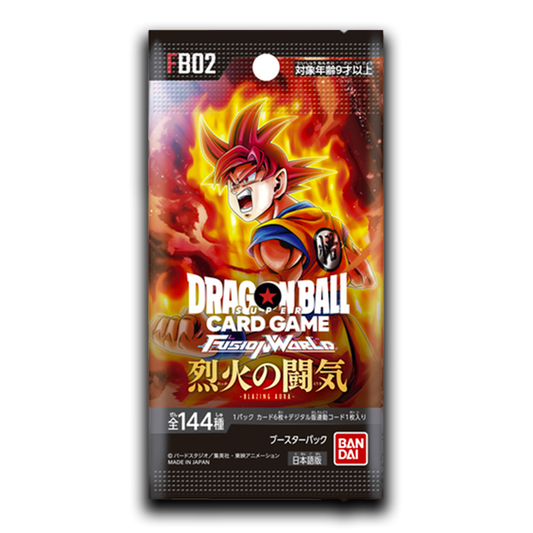 Dragon Ball Super Fusion World: Blazing Aura FB-02 Booster Pack