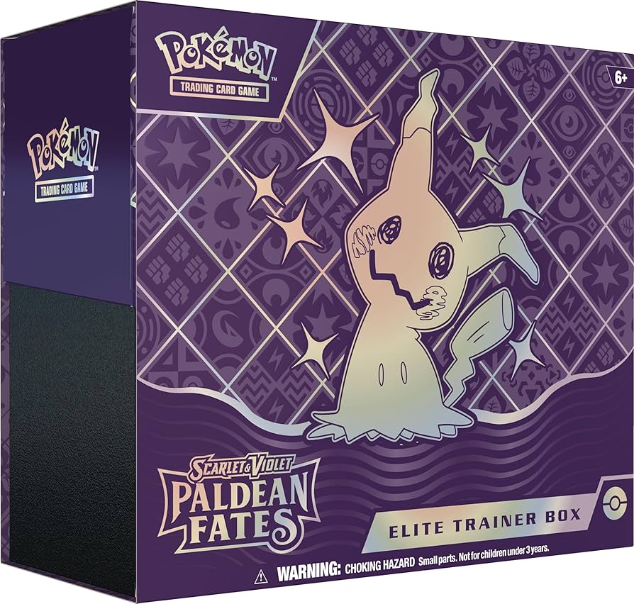 (LIVE OR SHIP SEALED) Pokemon Paldean Fates ETB