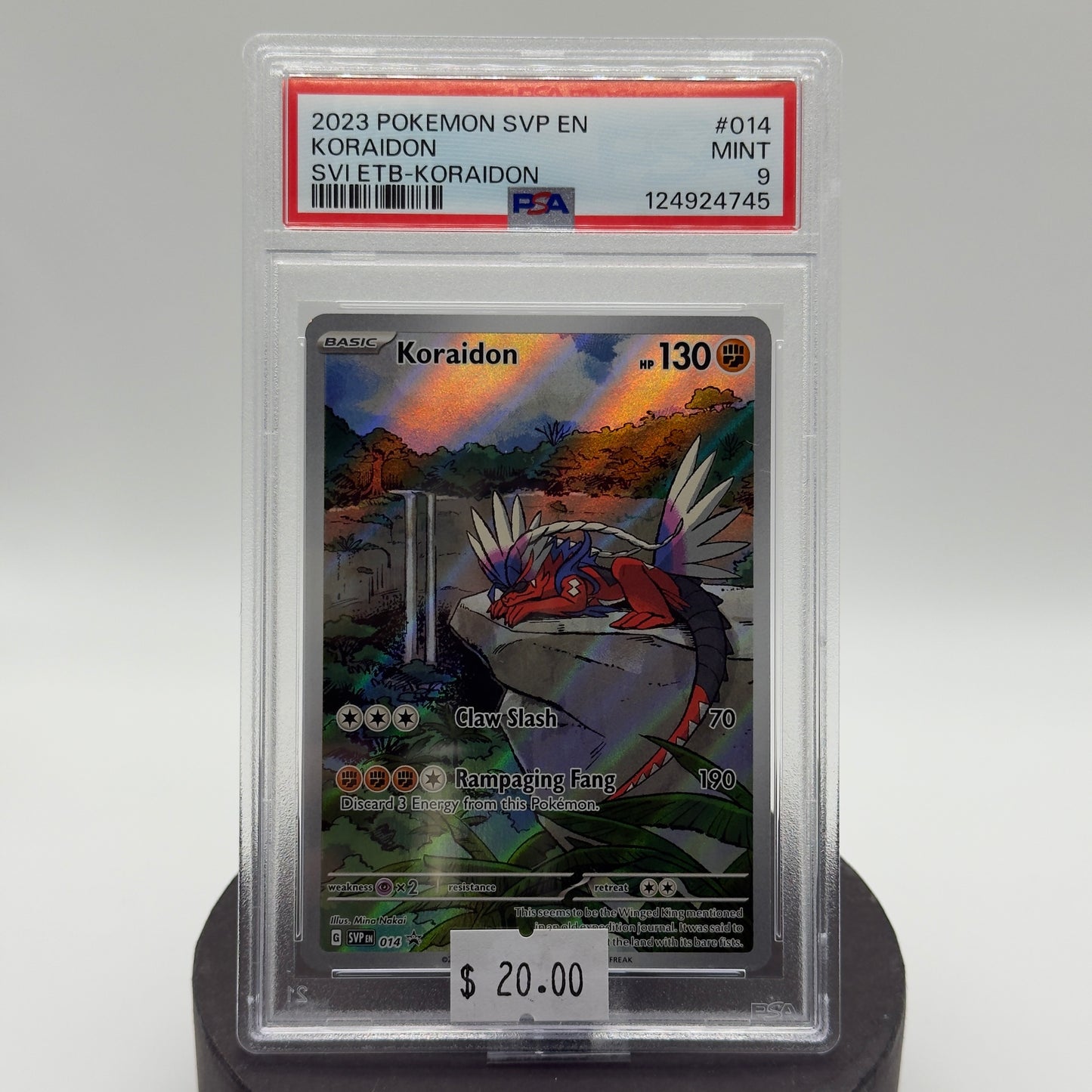 Koraidon ETB Promo (PSA 9)