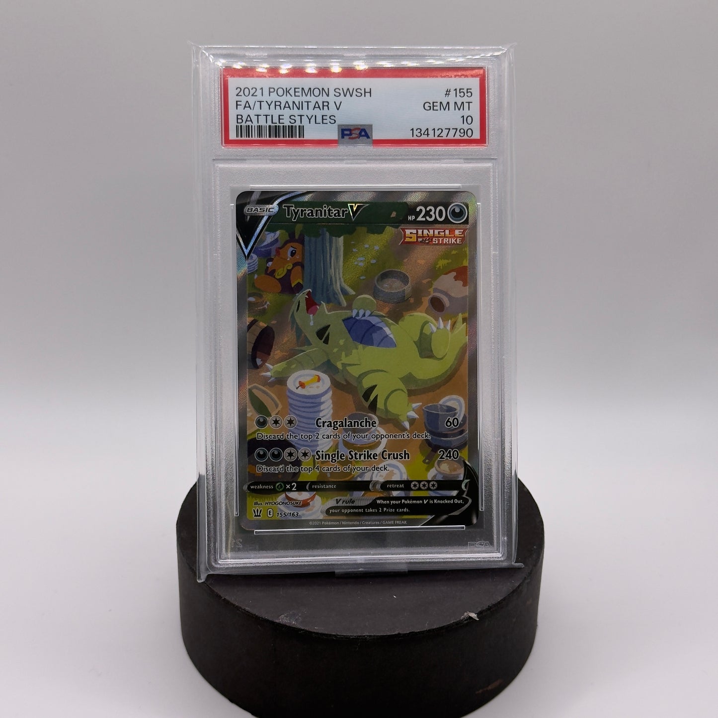 Tyranitar #222 Pokemon Paldea Evolved