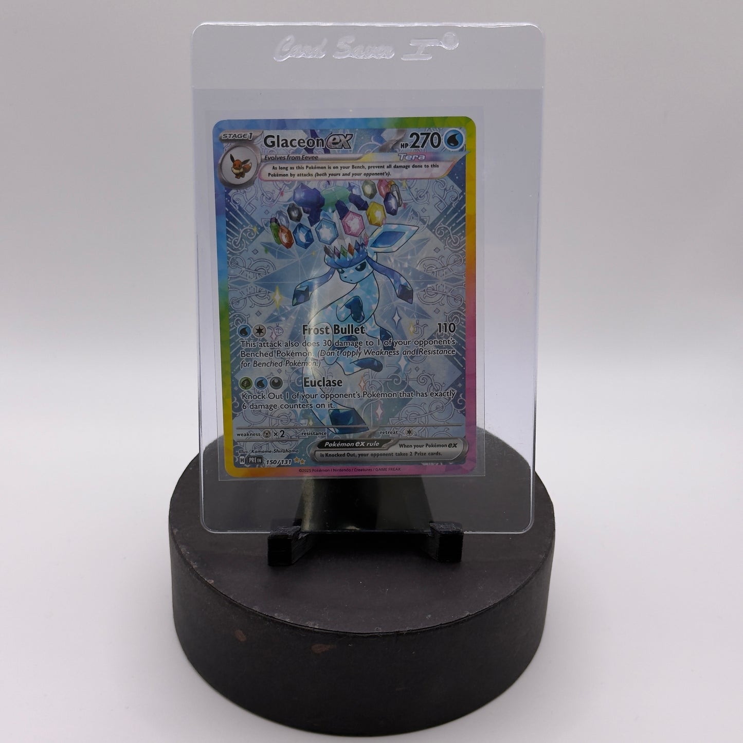 Glaceon ex #150 Pokemon Prismatic Evolutions