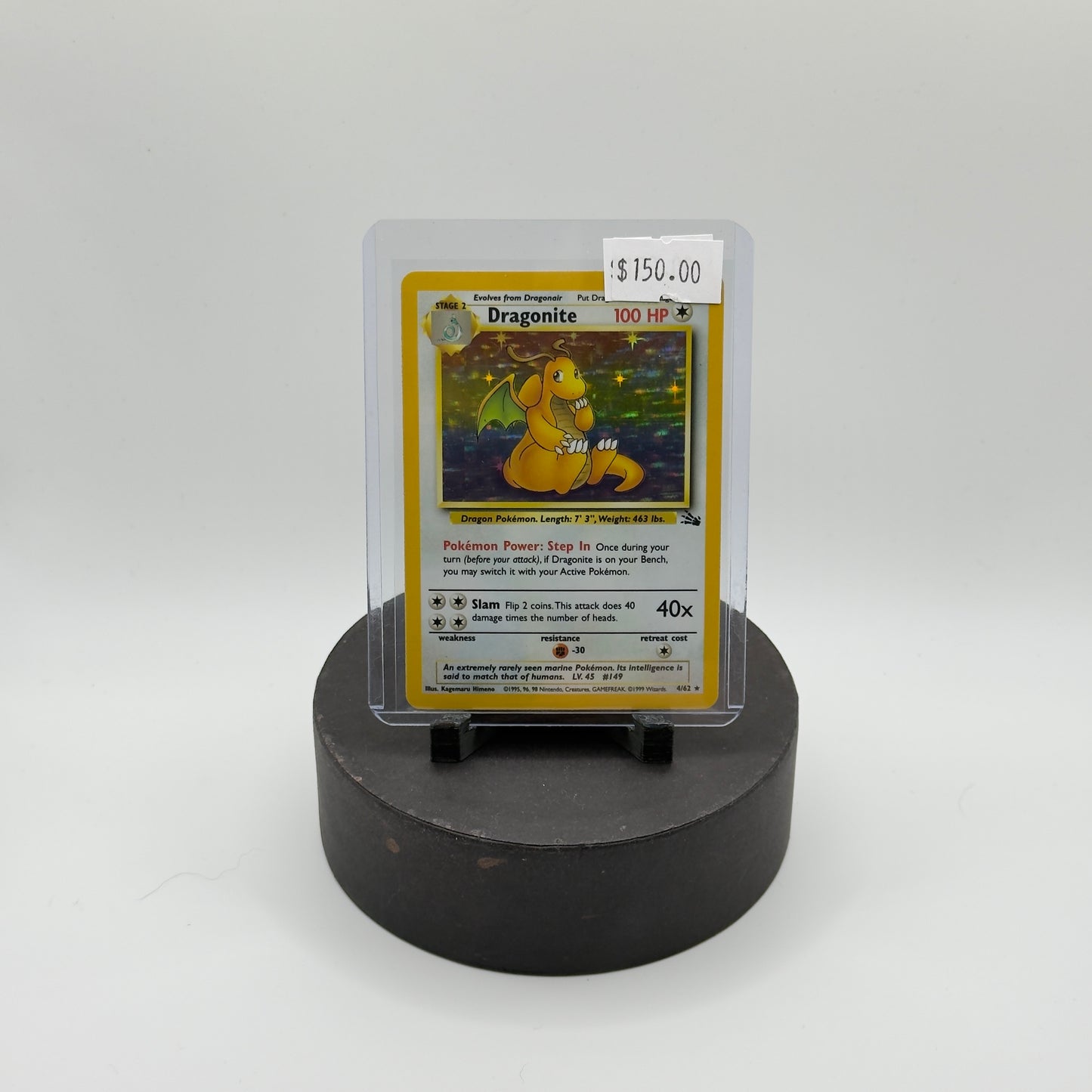 Dragonite Fossil Holo