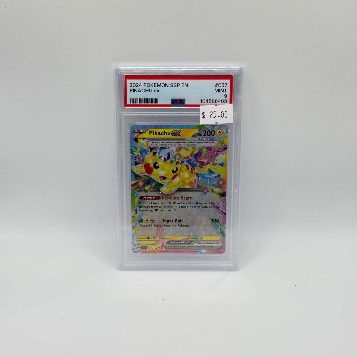 Pikachu ex (PSA 9)