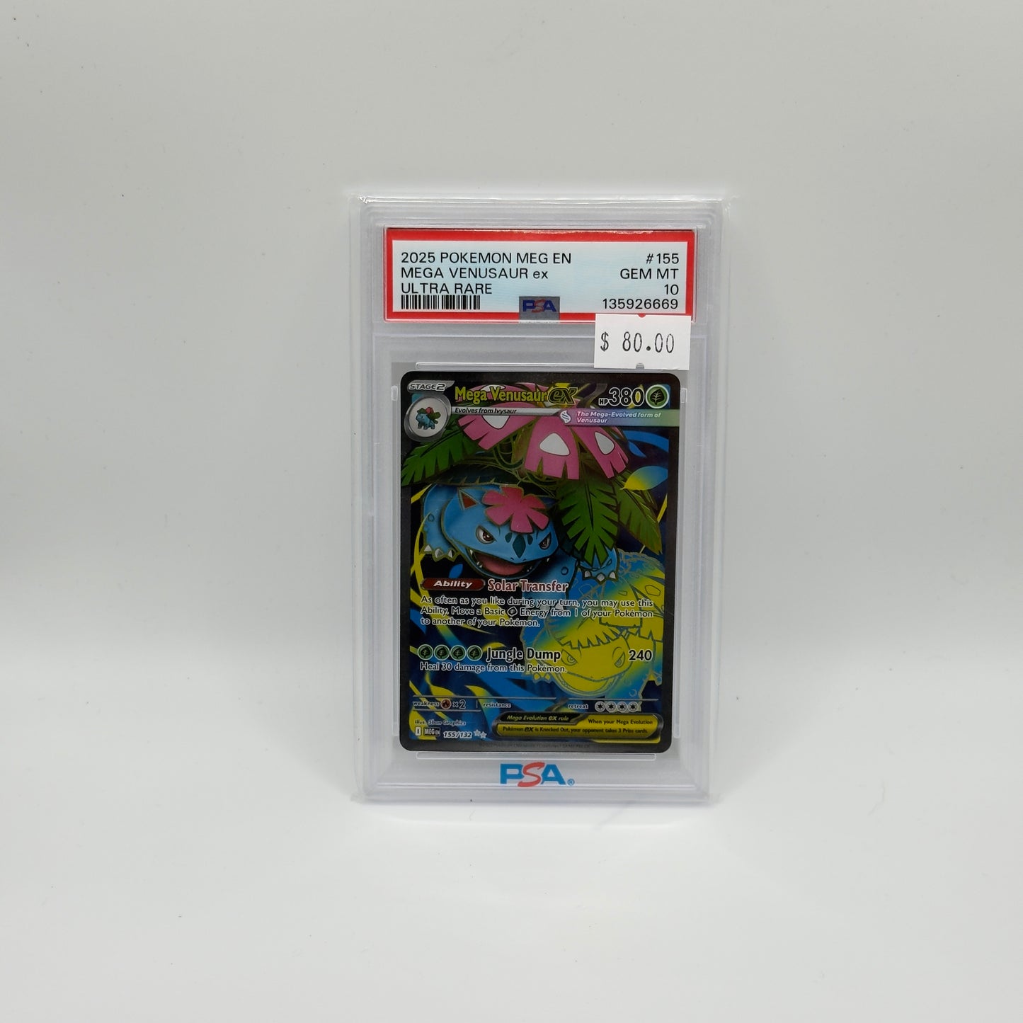 Mega Venasaur ex (PSA 10)