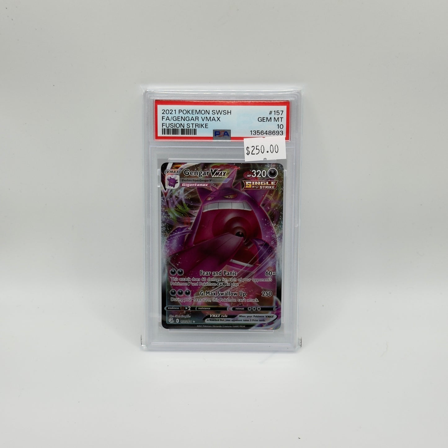 Gengar VMAX 157/264 (PSA 10)