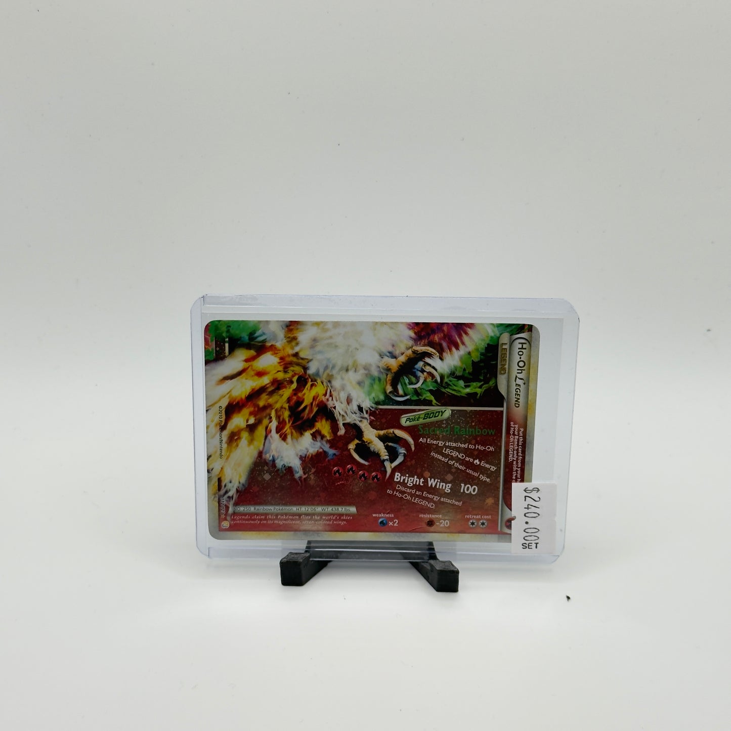 Ho-Oh Legend Cards Complete Set (LP/MP)