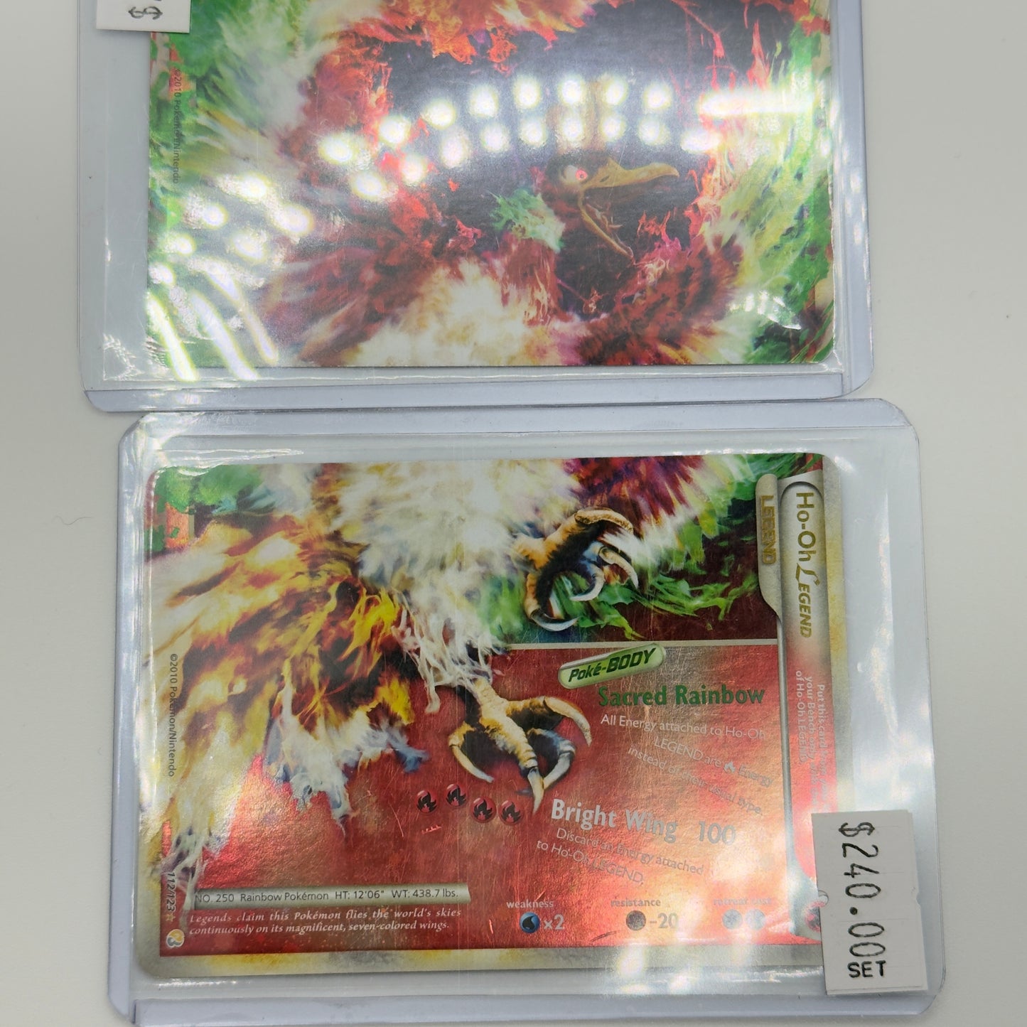 Ho-Oh Legend Cards Complete Set (LP/MP)