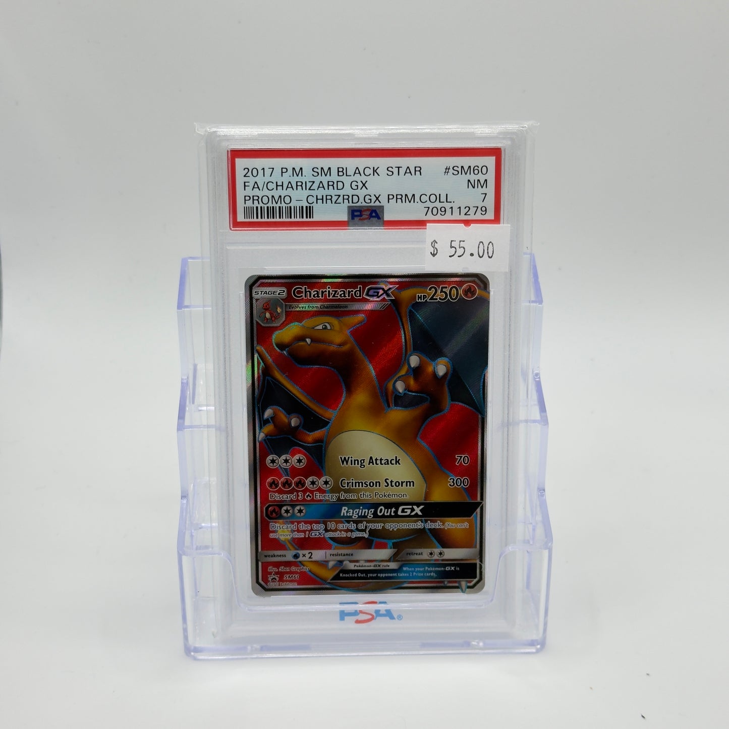 Charizard GX (PSA 7)