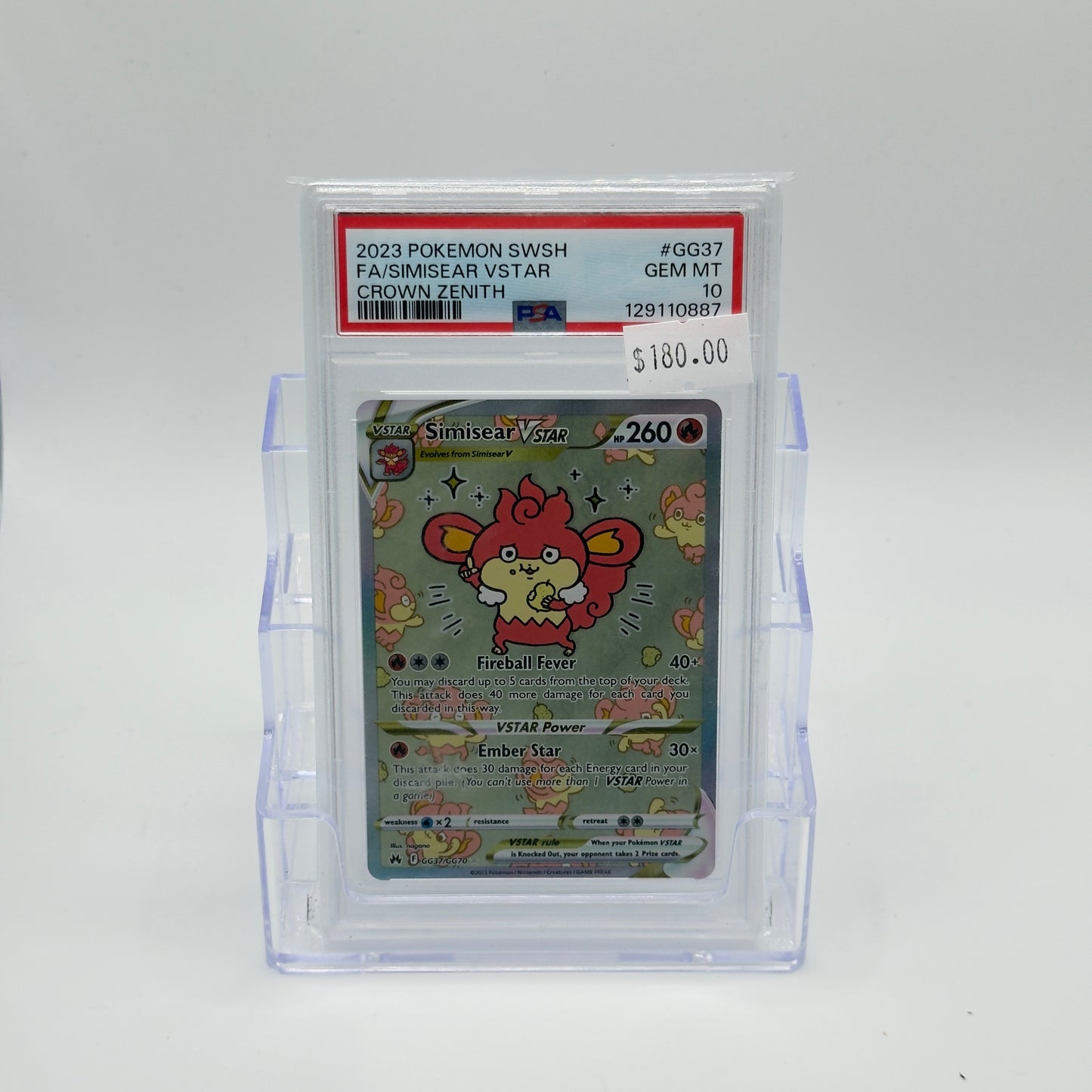 Simisear Vstar (PSA 10)