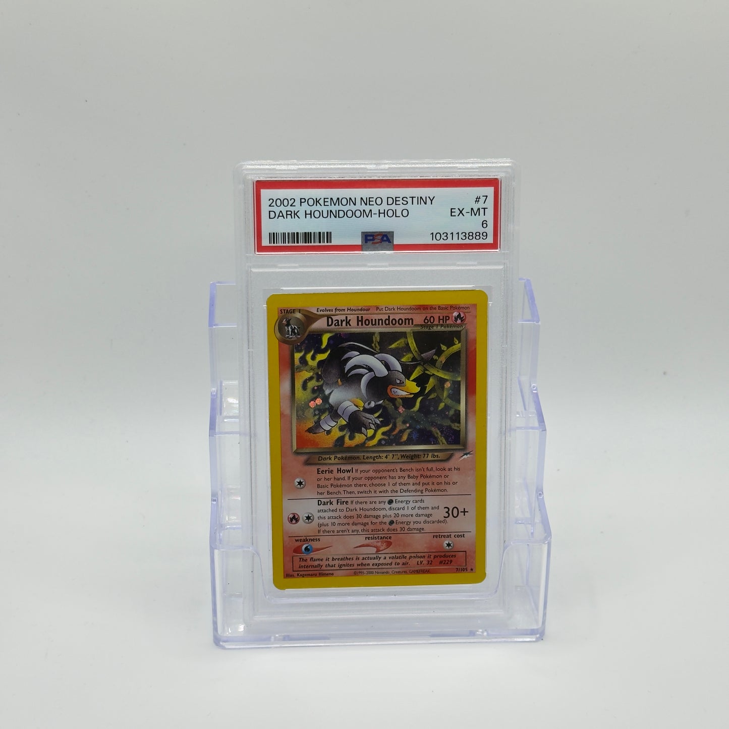 Dark Houndoom Holo (PSA 6)