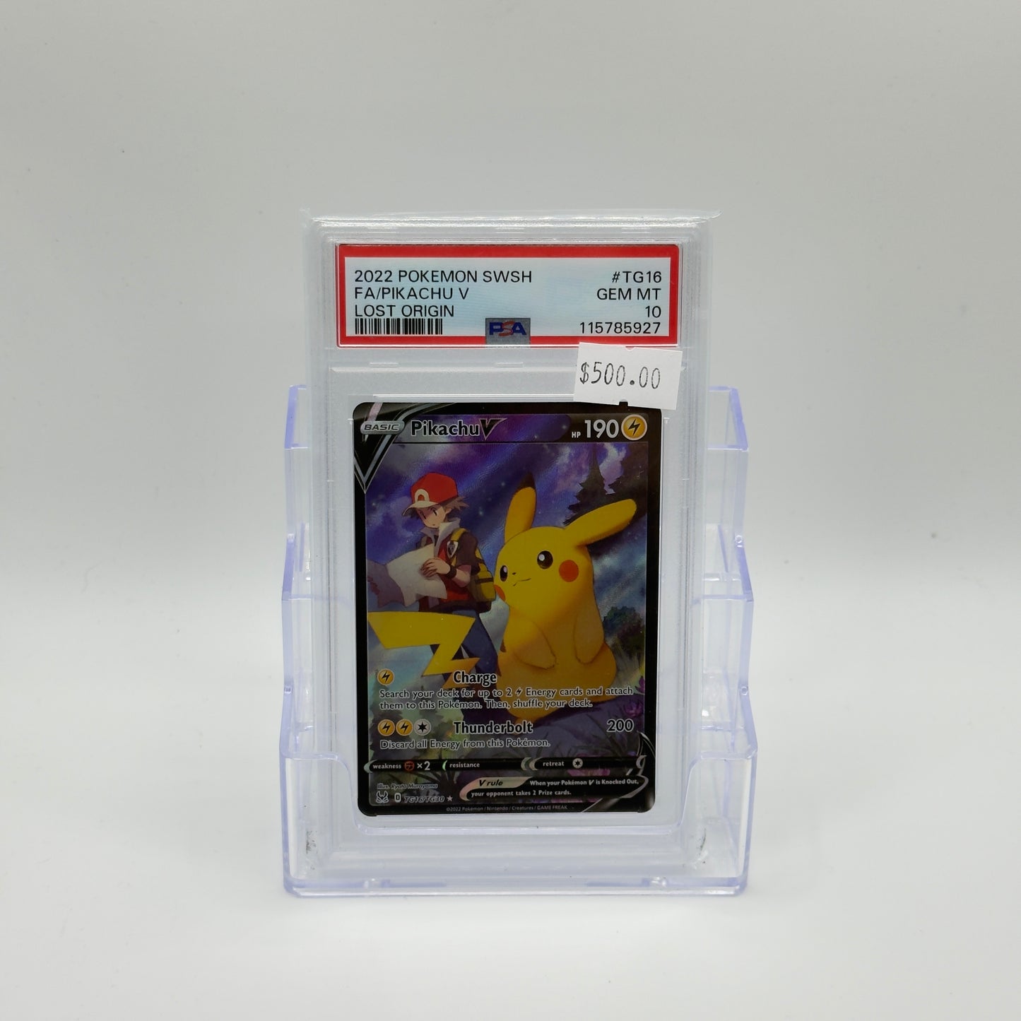 Pikachu Lost Orgin (PSA 10)