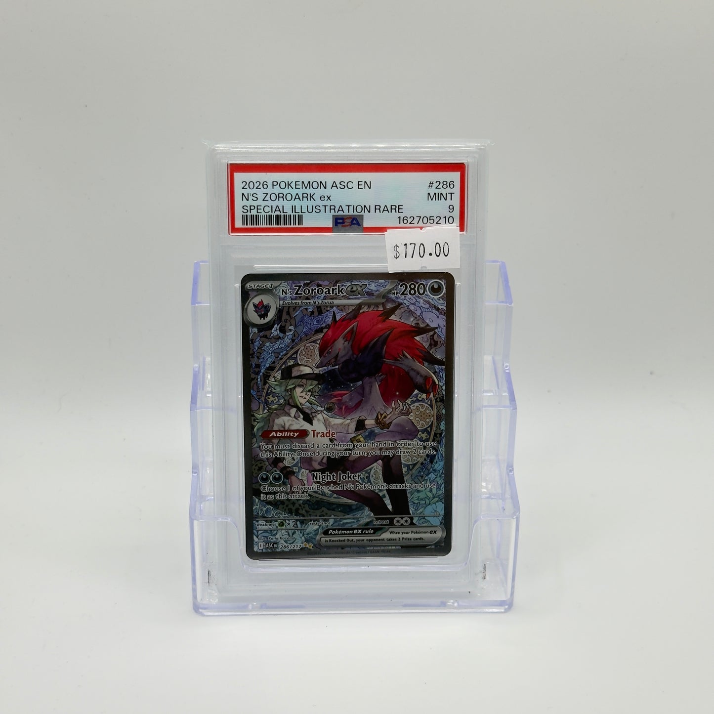 N's Zoroark ex (PSA 9)