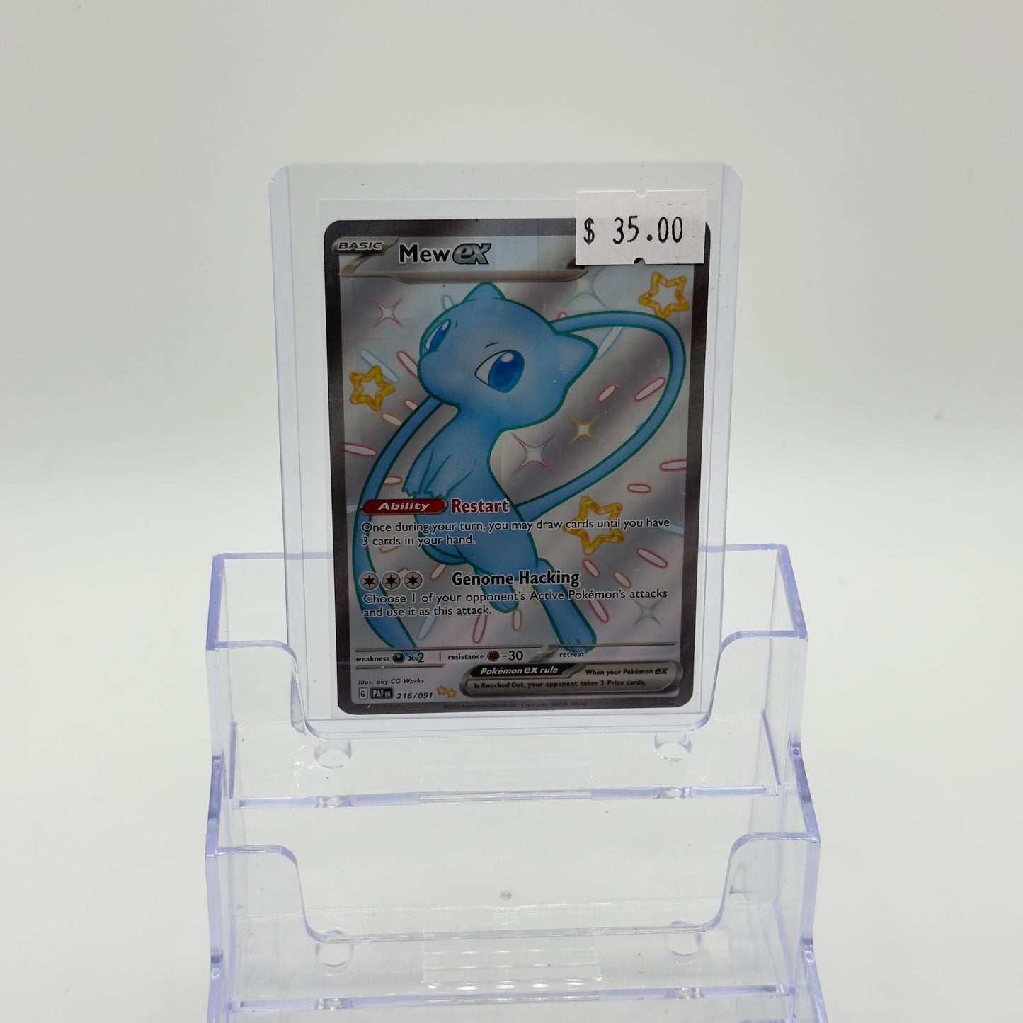 Shiny Mew ex Full Art (NM)