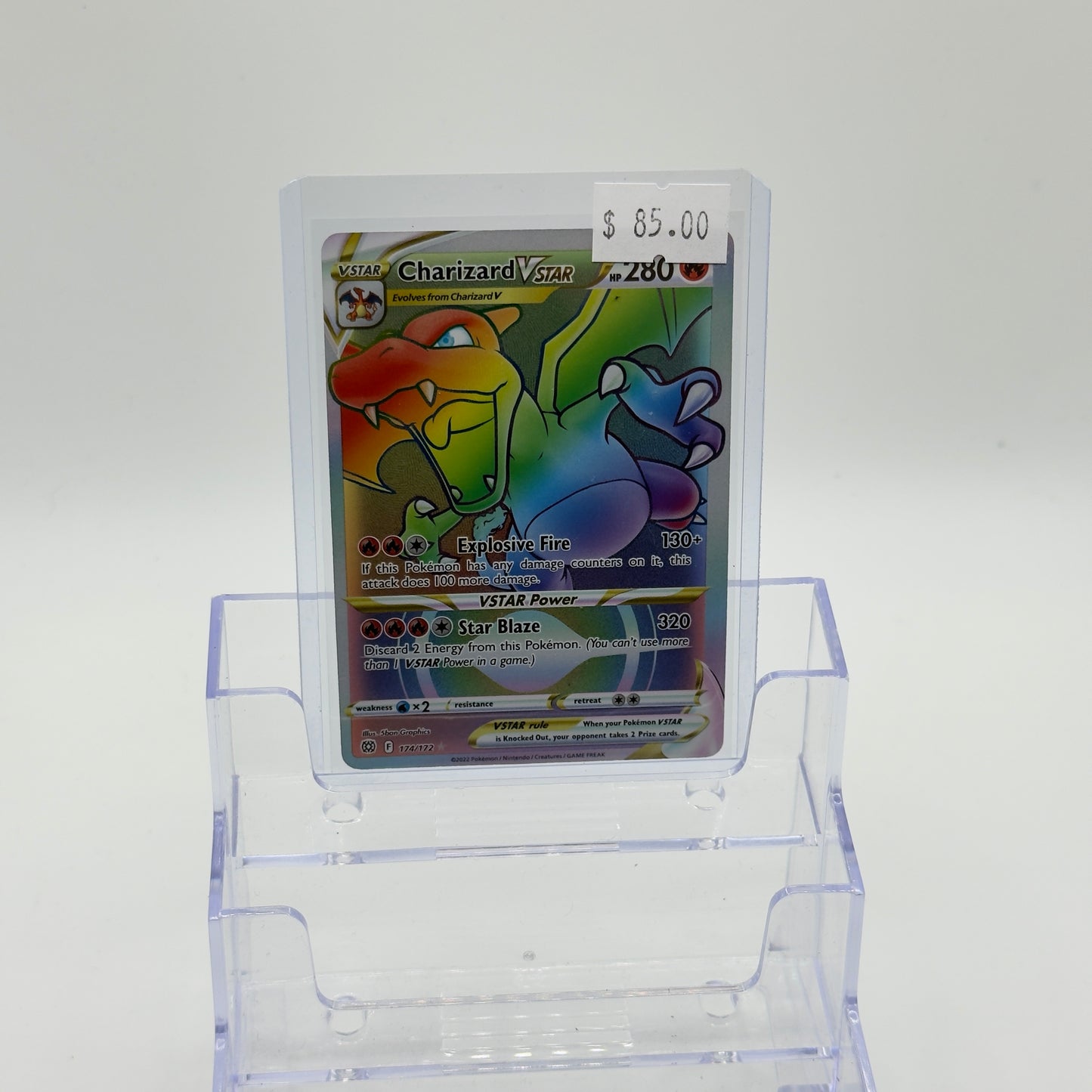 Charizard VSTAR Rainbow (NM)