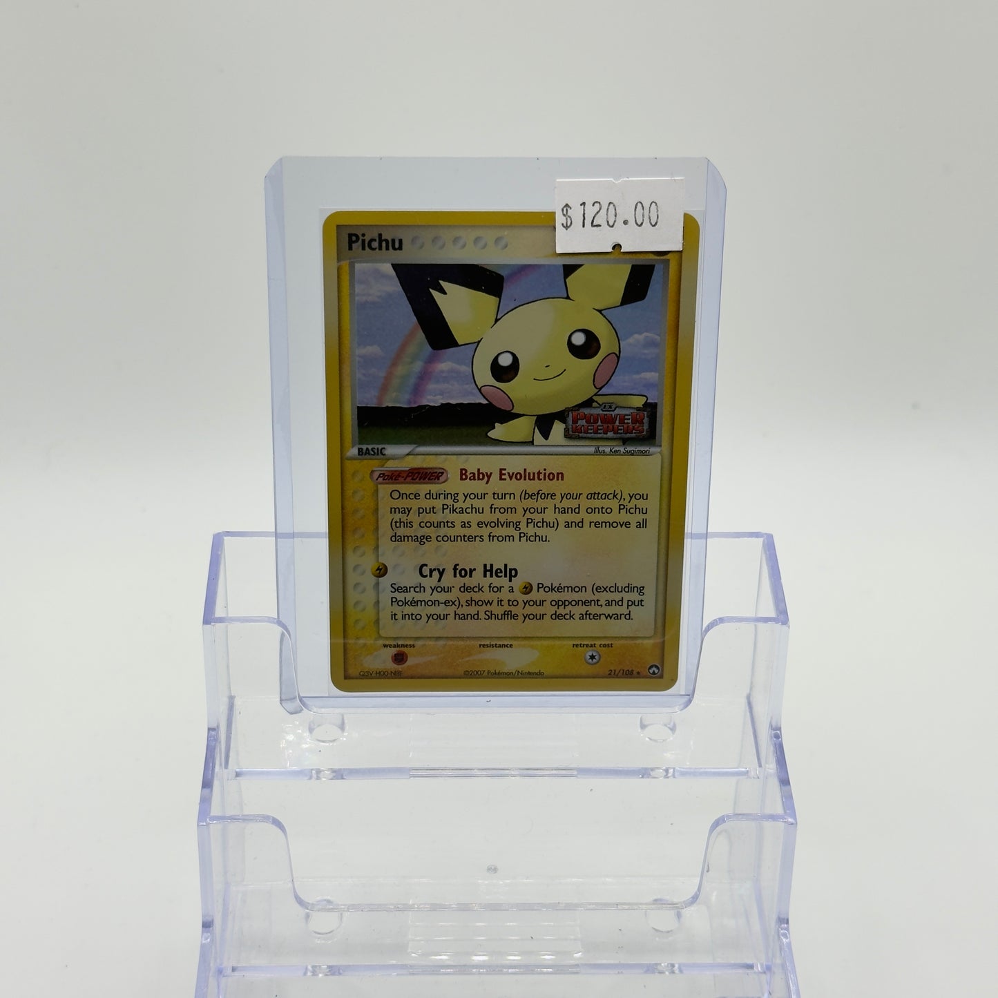 Pichu Power Keeper Stamp (NM)