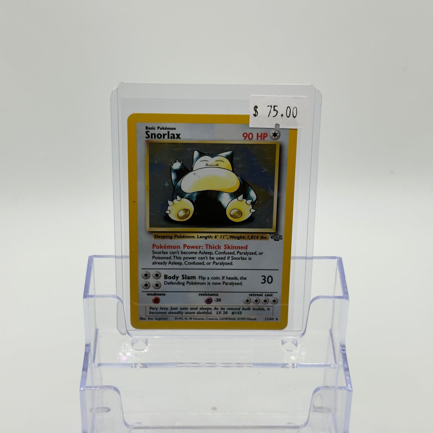 Snorlax Jungle Holo