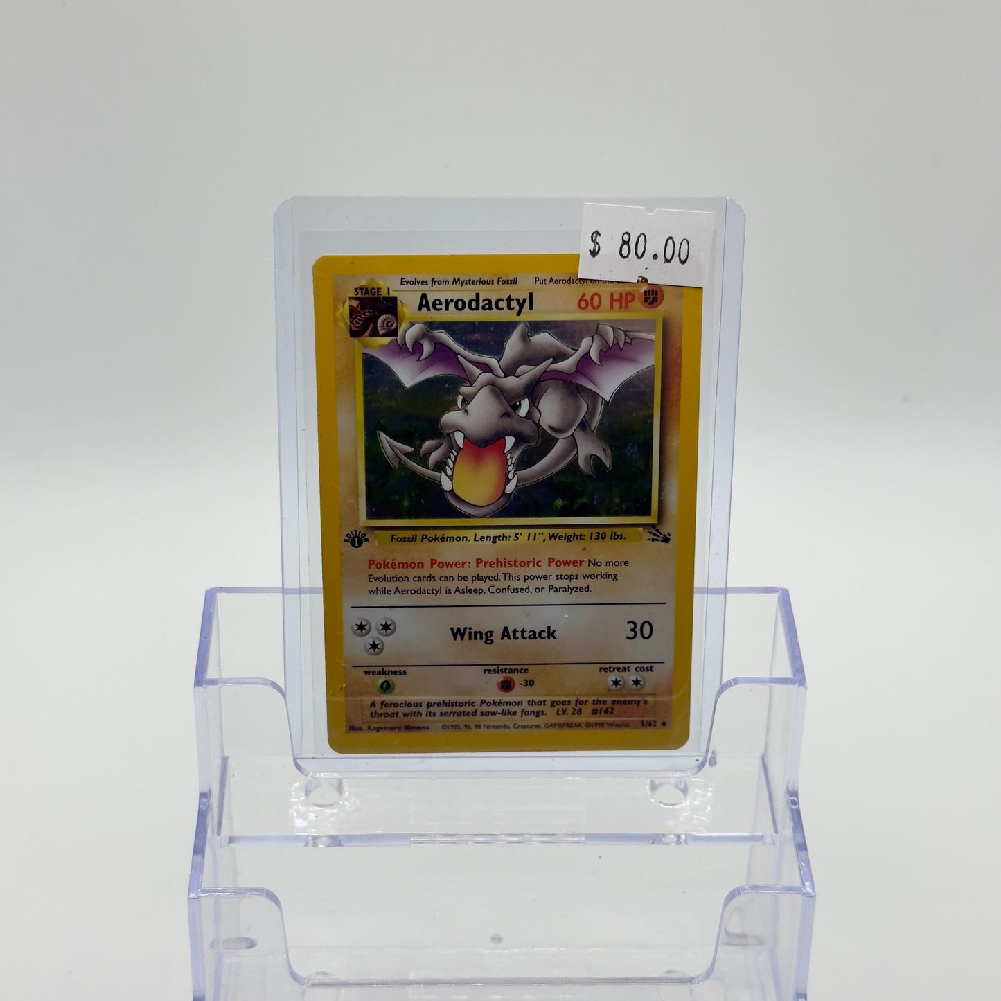 Aerodactyl 1st Edition Holo