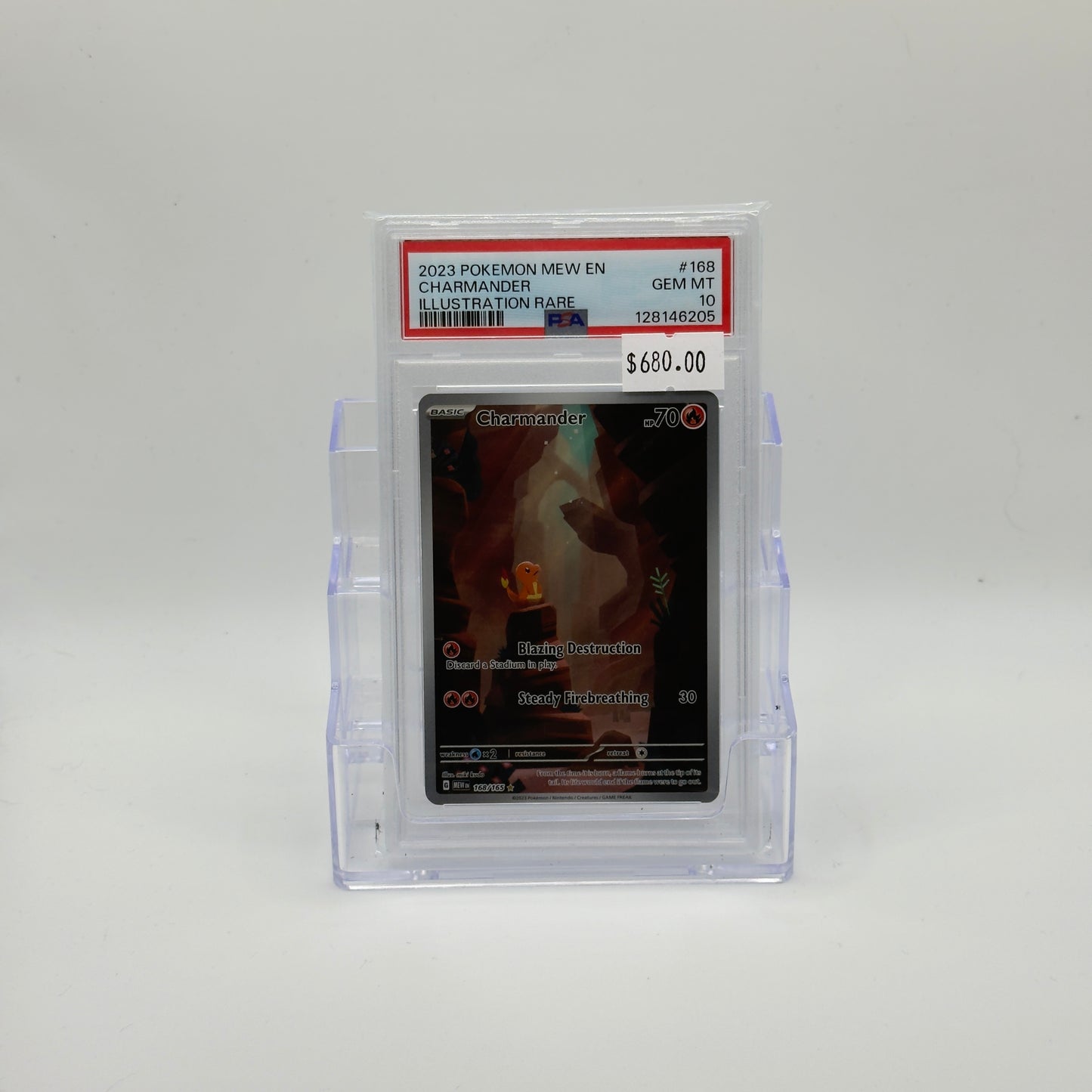 Charmander IR Pokemon 151 (PSA 10)