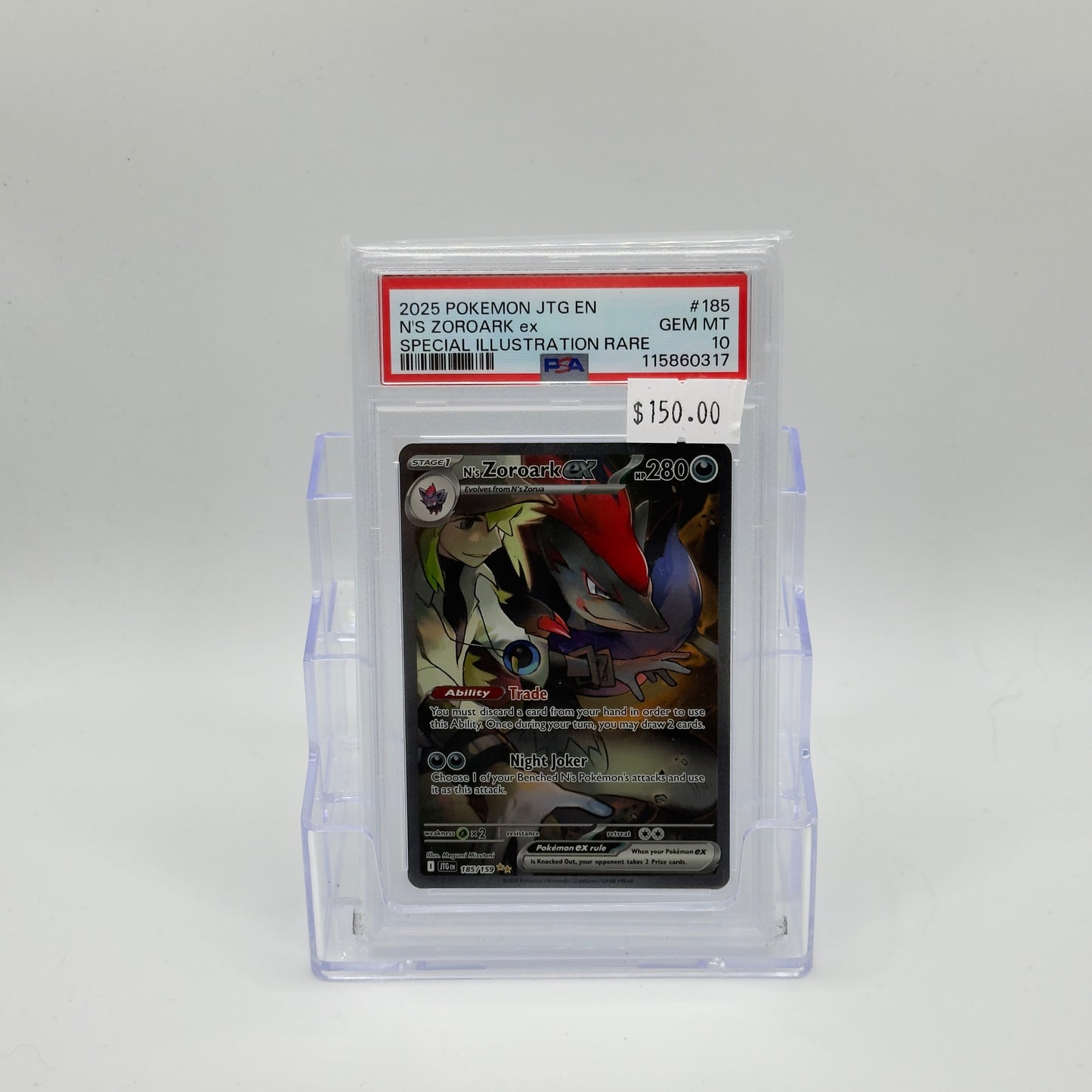 N's Zoroark ex (PSA 10)