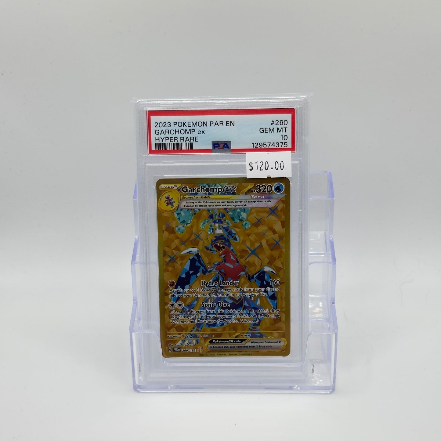 Garchomp ex Hyper Rare (PSA 10)