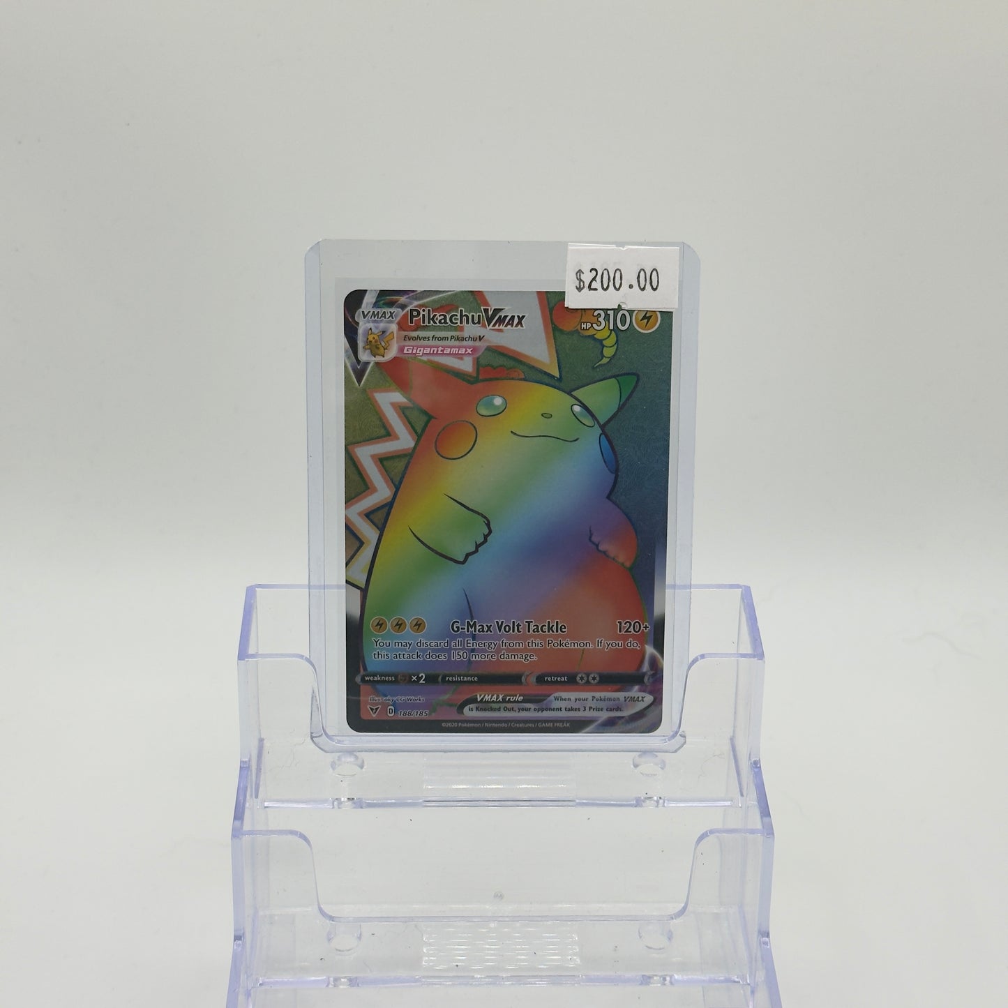 Pikachu VMax Rainbow (NM)