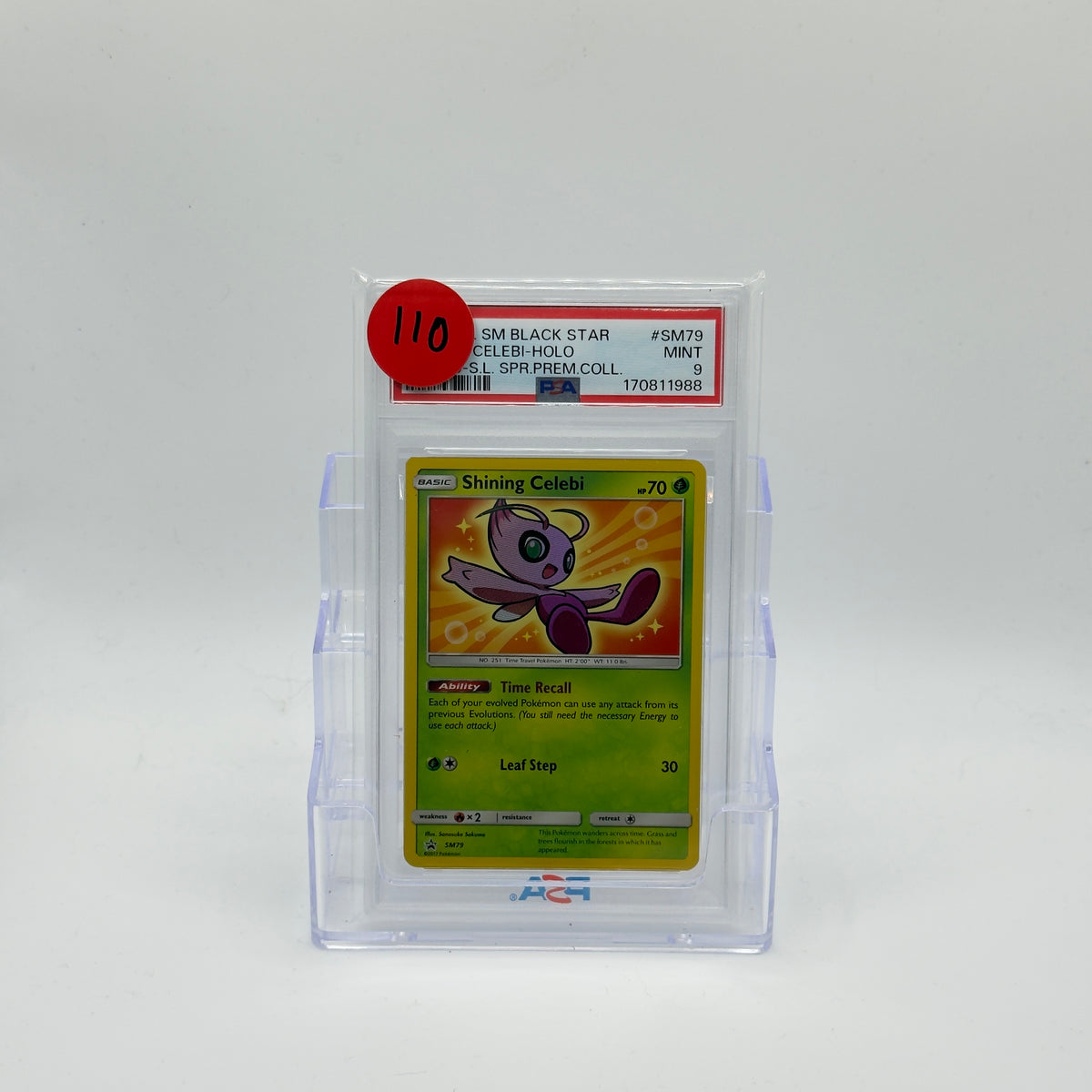 Shiny Celebi (PSA 9)