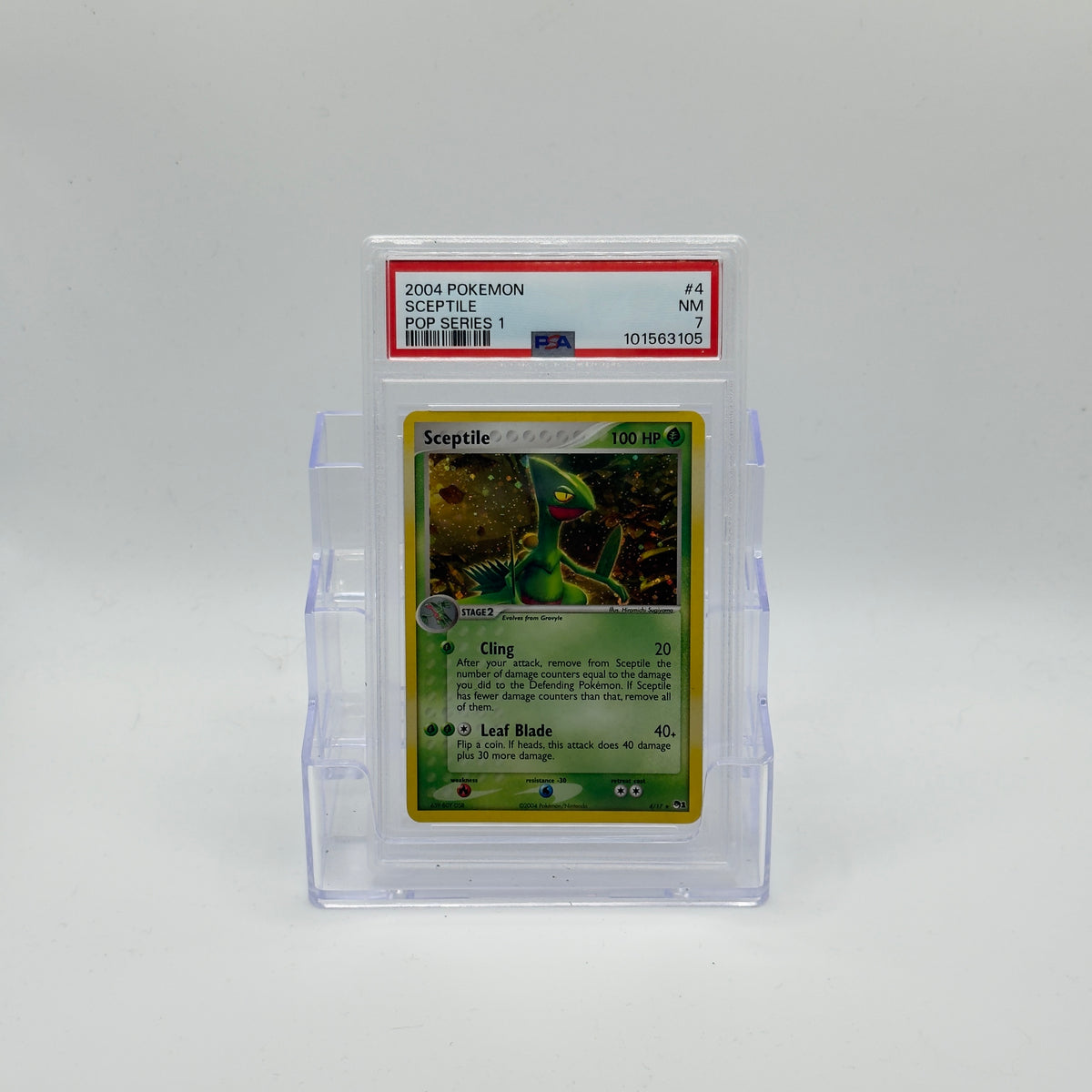 Sceptile Holo POP Series 1 (PSA 7)
