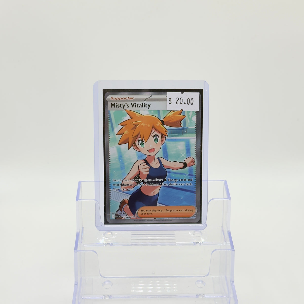 Misty's Vitality Full Art - NM