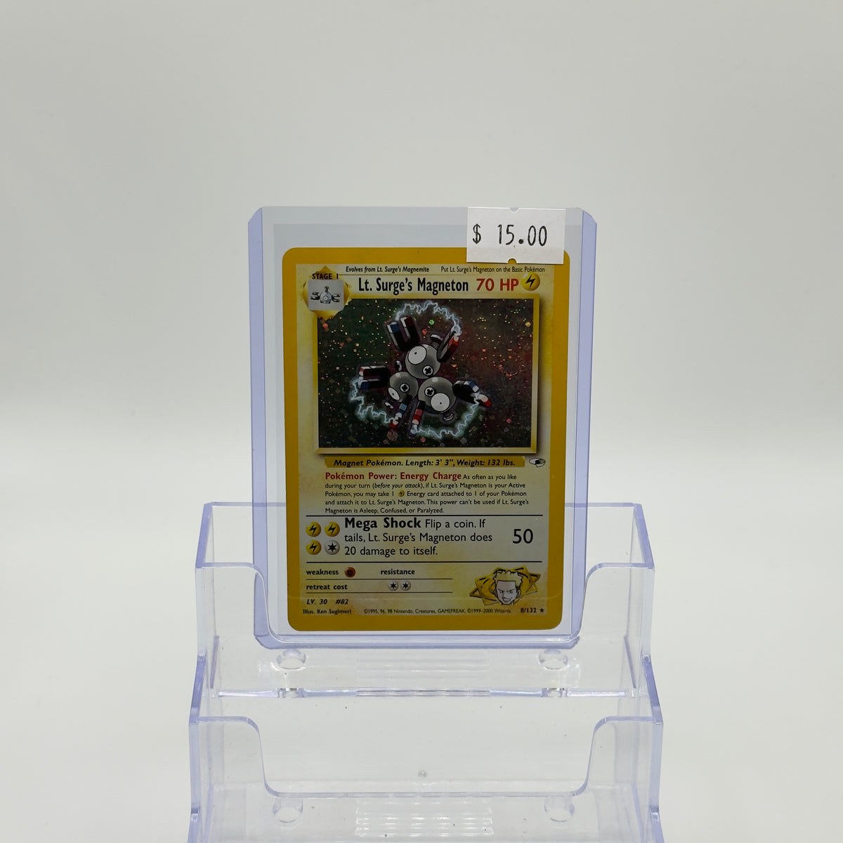 Lt. Surge's Magneton Holo  - HP