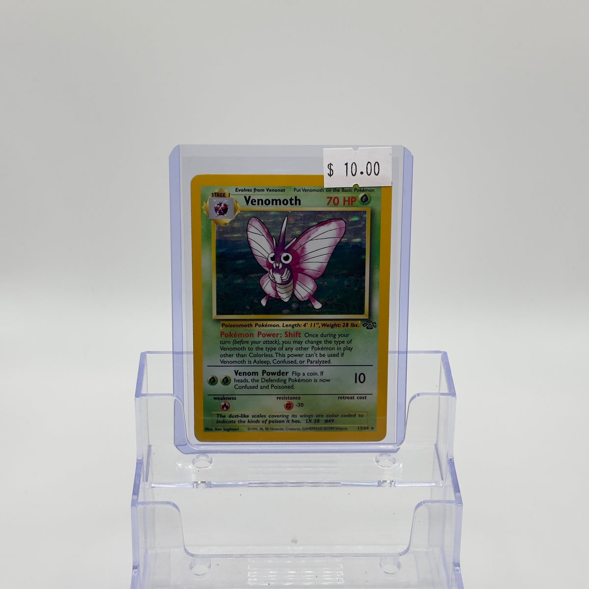 Venomoth Jungle Holo - DMG