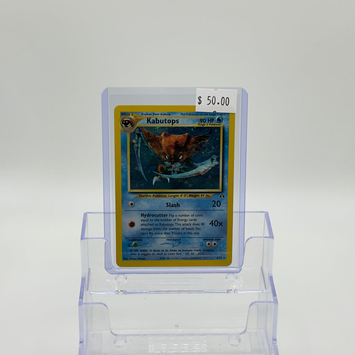 Kabutops Neo Discovery Holo - MP