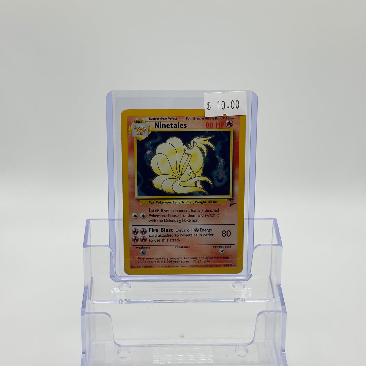 Ninetales Base Set 2 Holo - DMG