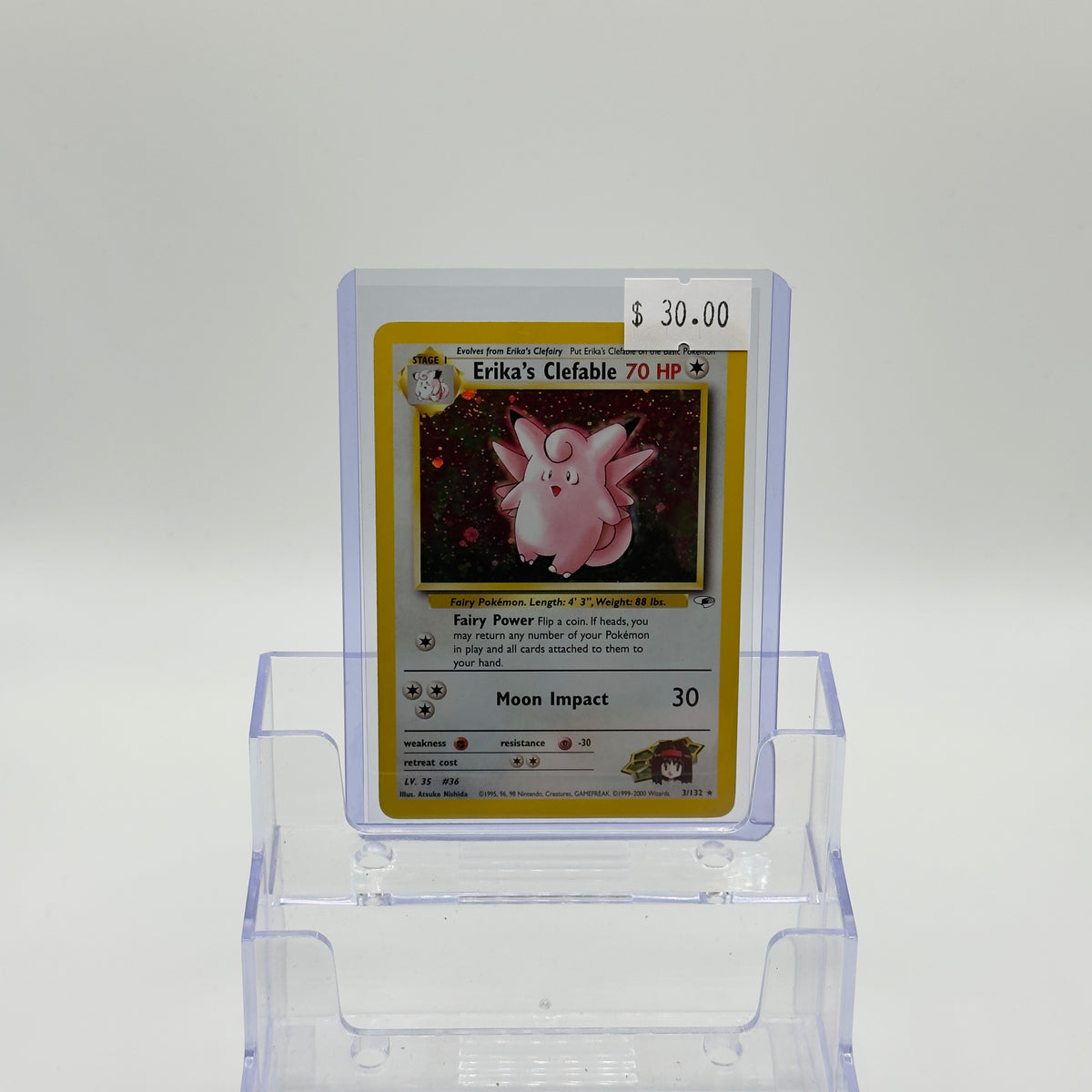 Erika's Clefable Holo Gym Challenge - MP