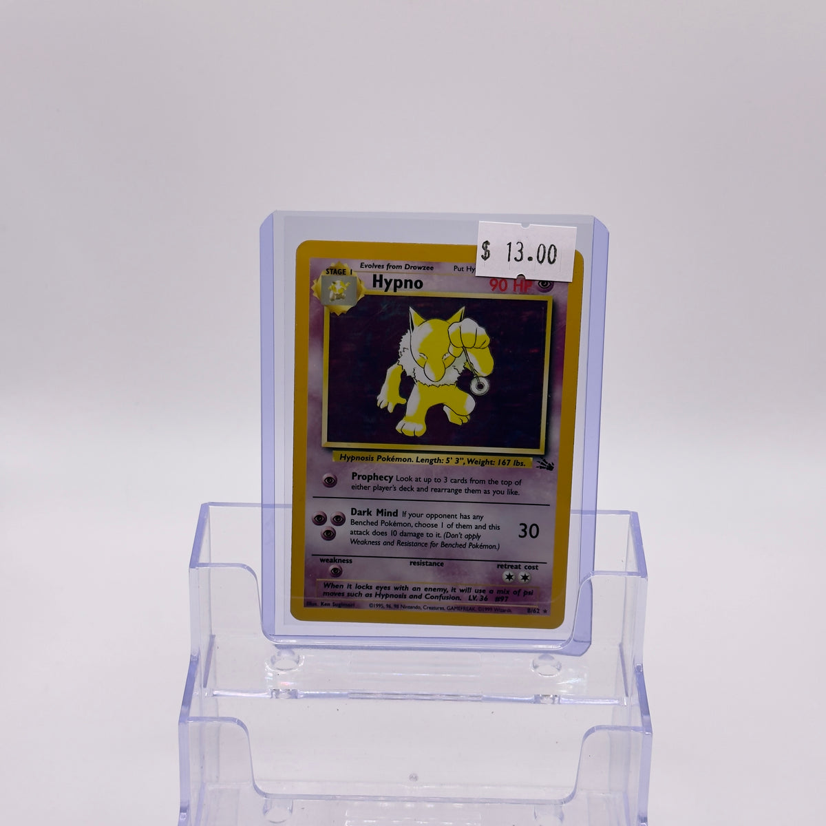 Hypno Fossil Holo - HP