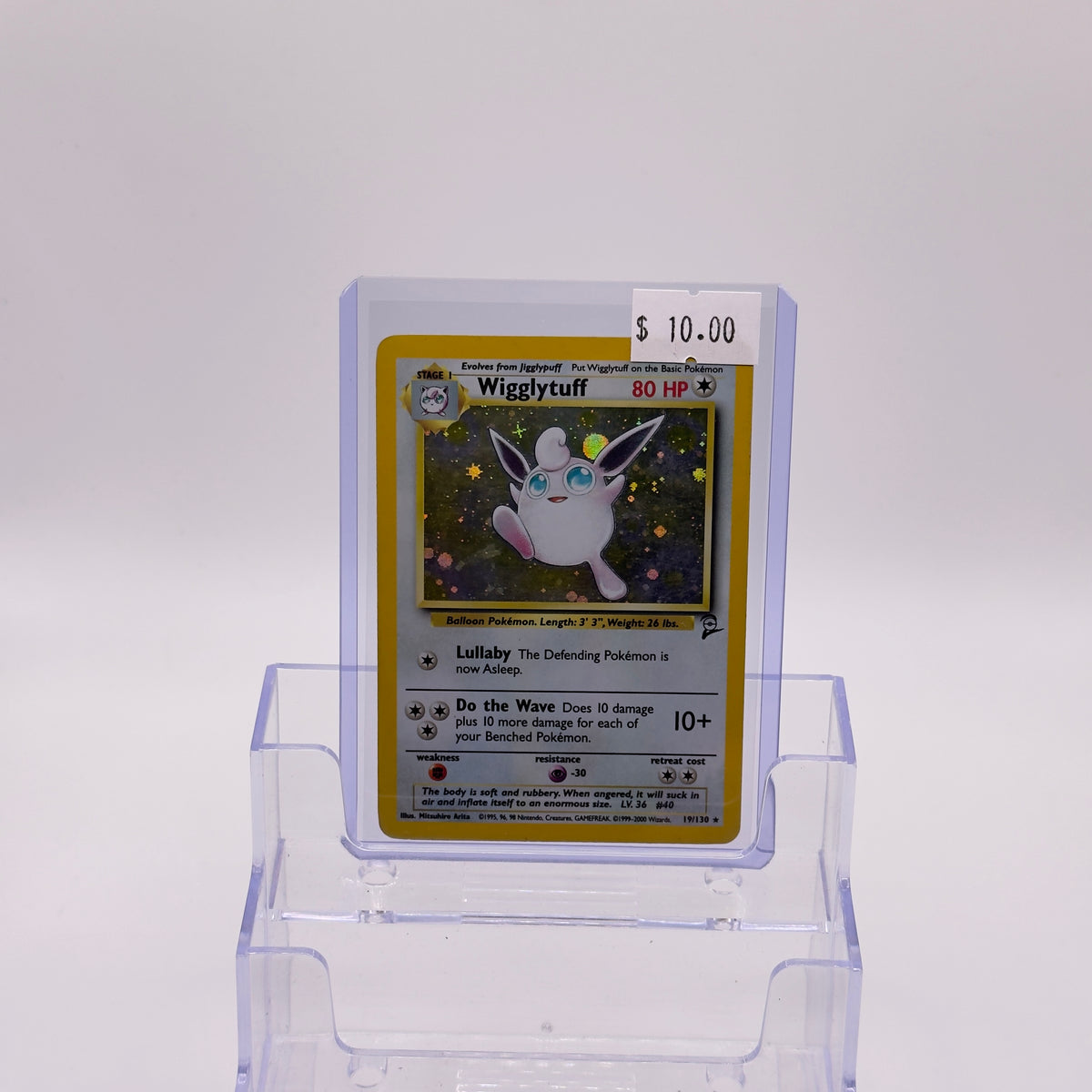 Wigglytuff Base Set 2 Holo - HP