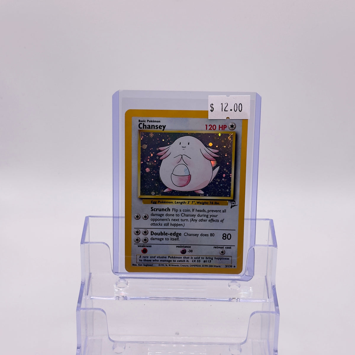 Chansey Base Set 2 Holo - MP