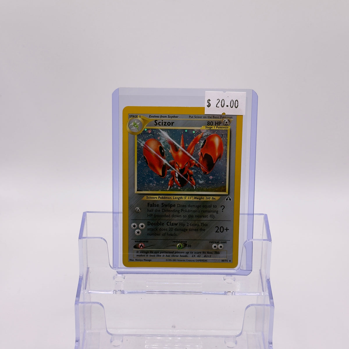 Scizor Neo Discovery Holo - DMG