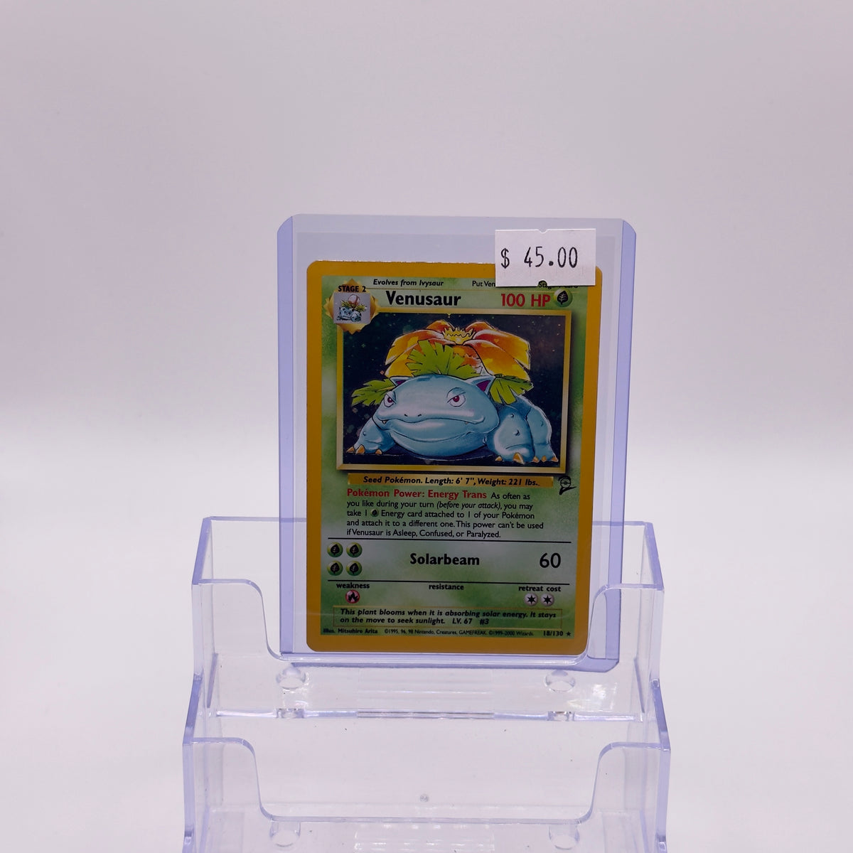 Venusaur Base Set 2 Holo - HP