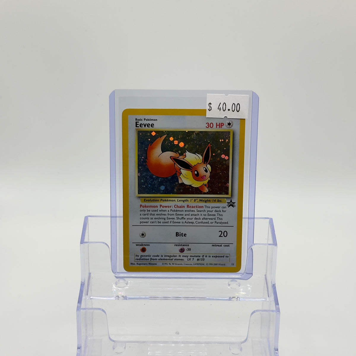 Eevee WoTC Promo 11 - LP/MP