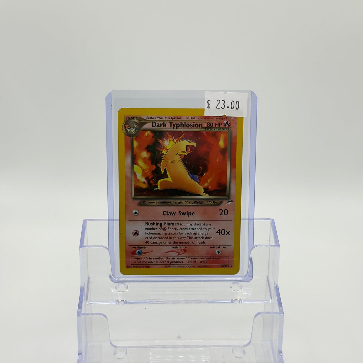 Dark Typhlosion Holo Neo Destiny - HP