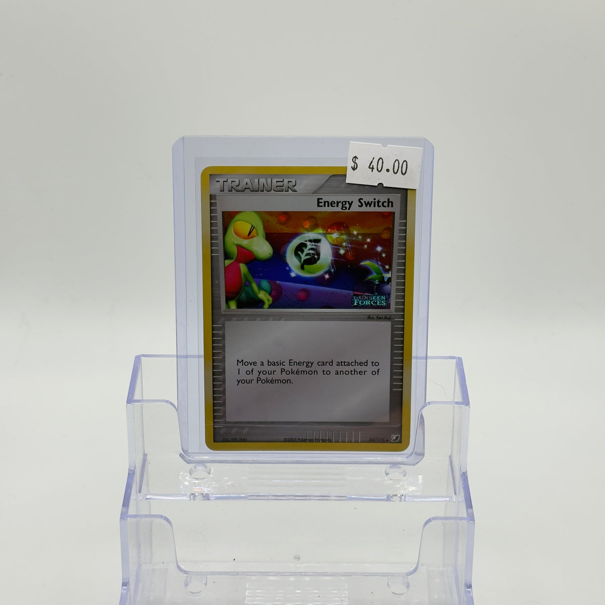 Energy Switch (Stamped Reverse Holo) - NM