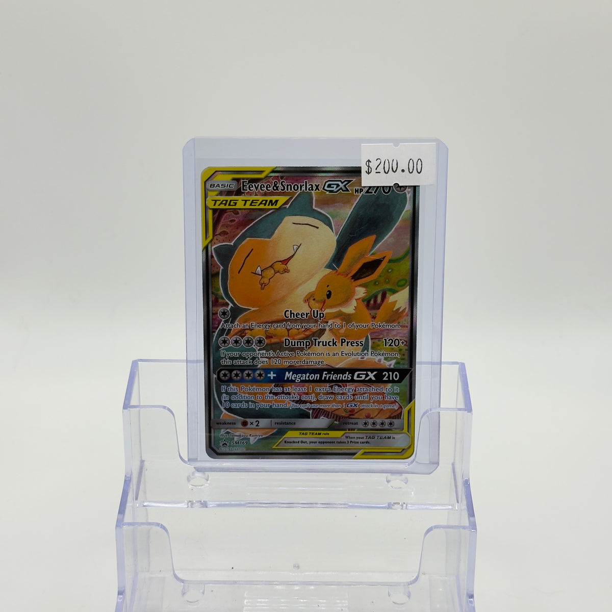 Eevee & Snorlax GX (Promo) - NM